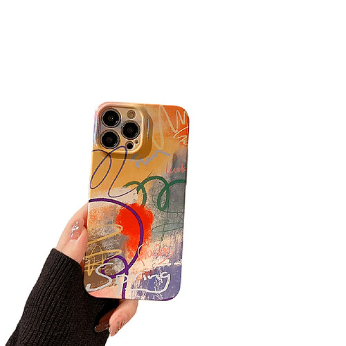 General Coque fine de protection pour téléphone portable, coque fine de protection pour téléphone portable Iphone 12 Pro, coque pour téléphone portable Creative Art Graffiti, le meilleur cadeau pour petit ami et petite amie