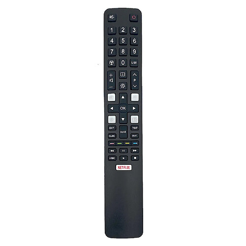 GUPBOO RC802N YAi1 YUi1 Télécommande infrarouge de remplacement pour télécommande TV TC/L