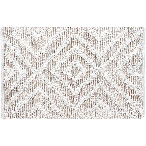 The Rug Republic Tapis en jute ivoire Worgan 230 x 160 cm.