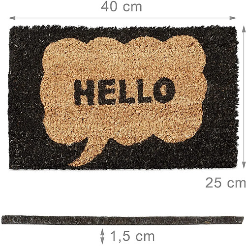 Helloshop26 Mini paillasson tapis de sol porte d’entrée essuie-pieds enfants fibres coco 13_0001664_4