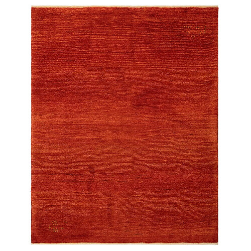 Vidal Tapis de laine 192x153 rouge Gabbeh Shouli