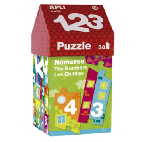 Apli Agipa Puzzle Maisonnette 123