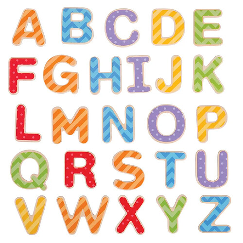 Bigjigs Toys Lettres aimantees en minuscules