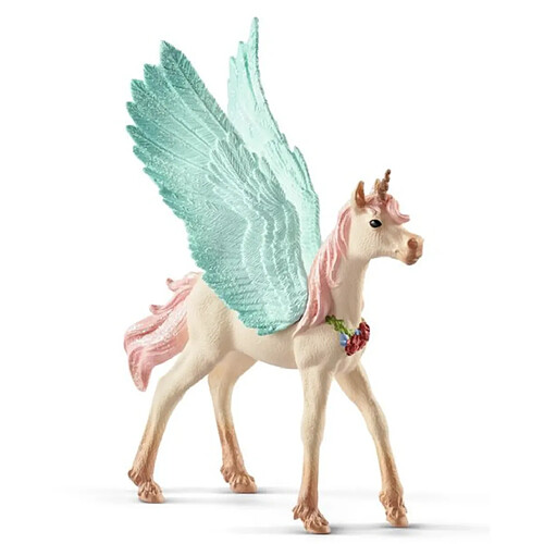 Schleich Figurine licorne-pegase bijou poulain