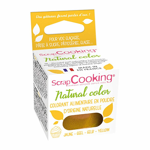 Scrapcooking Colorant alimentaire naturel - Jaune