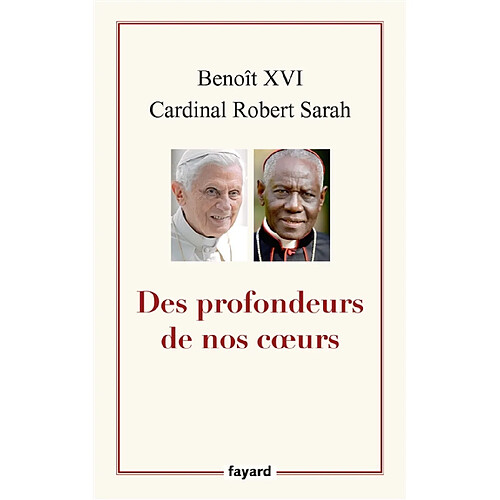 Des profondeurs de nos coeurs · Occasion