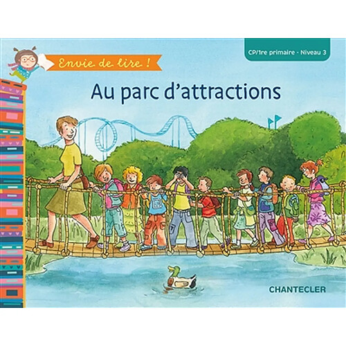 Au parc d'attractions : CP, 1re primaire, niveau 3 · Occasion