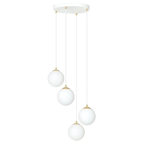 EPIKASA Suspension Royal, Blanc, Acier, 40x100x40 cm