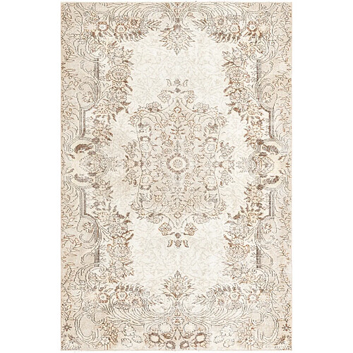 Vidal Tapis de laine 231x155 brun Ultra Vintage