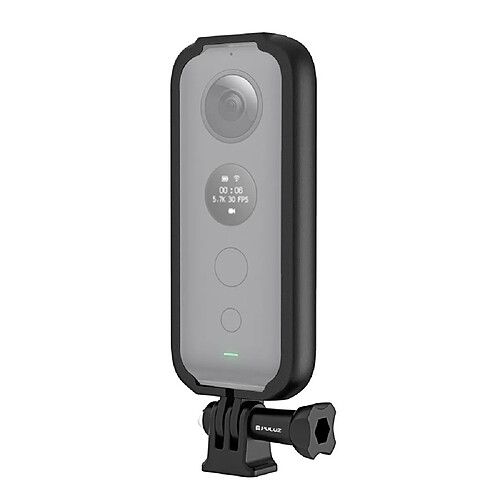 Wewoo Cadre de protection en ABS pour Insta360 ONE Xavec adaptateur et vis Noir