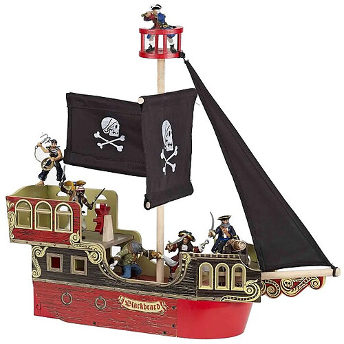 Papo Bateau pirate Blackbeard