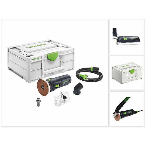 Festool OFK 500 Q-Plus R2 Défonceuse 450 W + Fraise à arrondir + Systainer (576227) - successeur de 574357