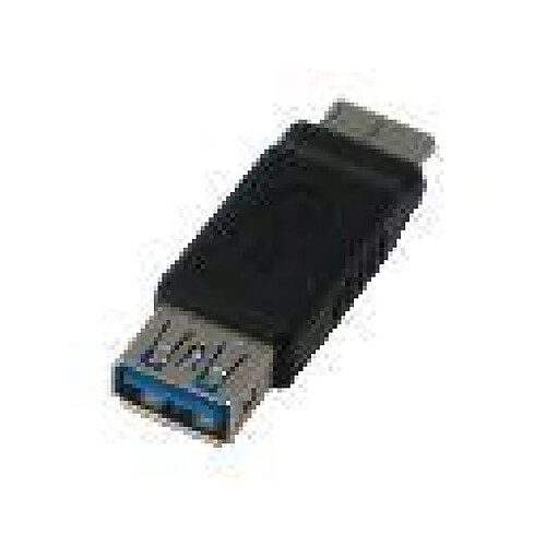 MCL Adaptateur USB 3.0 A femelle / Micro USB 3.0 mâle - OTG