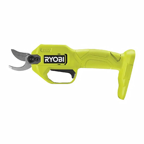 RYOBI ONE+ Sécateur sans fil 18V - lames Bypass chromées en acier carbone japonais SK5 - coupe 25 mm -sans batterie ni chargeur