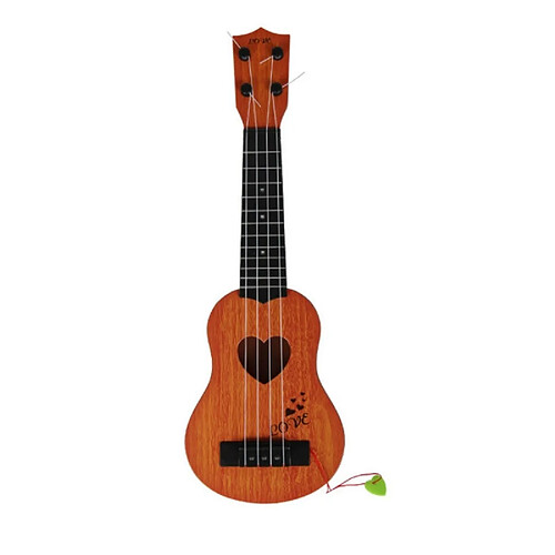 Wewoo Enfants Simulation Jouet Éducatif Musical Ukulélé Jouable Petite Guitare Acajou