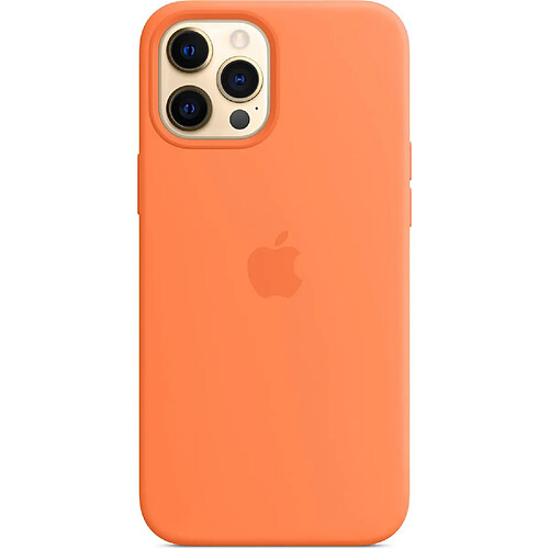 Apple Coque en silicone MagSafe pour l'iPhone 12 Pro Max - Kumquat