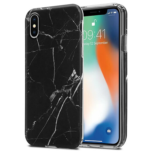 Cadorabo Coque iPhone XS MAX Etui en Noir