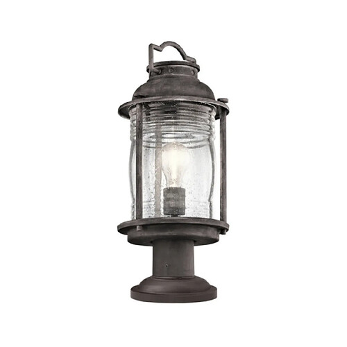 Elstead Lighting Lampe sur pied extérieur Ashland Acier Zinc