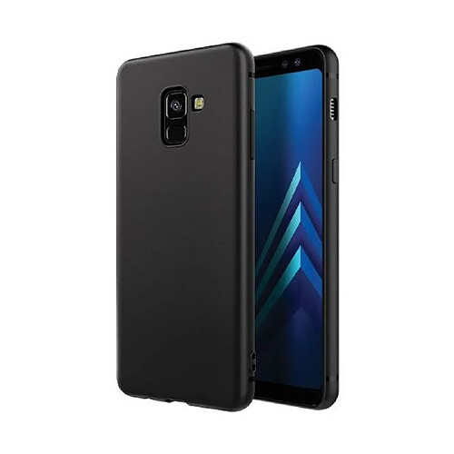 MW Coque pour Galaxy A8 2018 TPU POLYGAB Noir