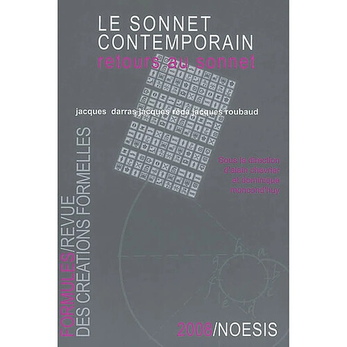 Formules, n° 12. Le sonnet contemporain : retours au sonnet : colloque organisé à l'Université de Poitiers les 1er et 2 septembre 2007 · Occasion