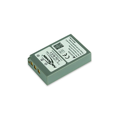 ANSMANN Batterie photo numerique type Olympus BLS-5 Li-ion 7.4V 1100mAh