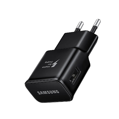 Samsung Chargeur Secteur USB 15W Fast Charqge Charge Rapide Original Noir