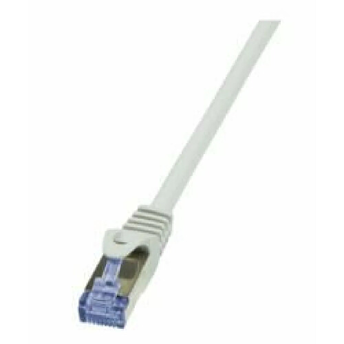 LogiLink CQ3122S câble de réseau 30 m Cat6a S/FTP (S-STP) Gris (LOGILINK - Patchcord Cat.6A 10G S/FTP PIMF PrimeLine 30m grey)