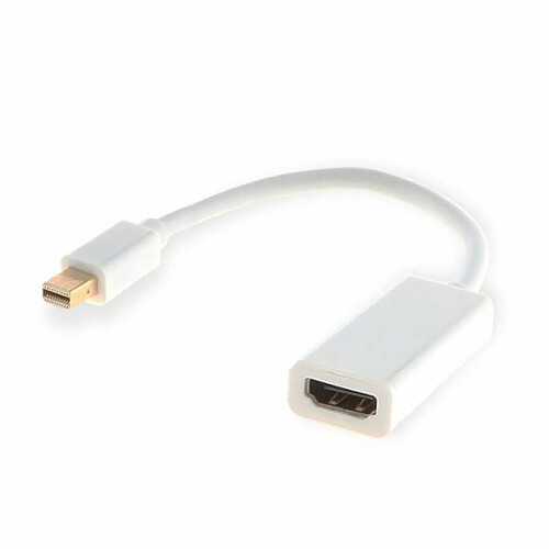 Savio CL-57 câble vidéo et adaptateur 0,2 m Mini DP HDMI A Blanc