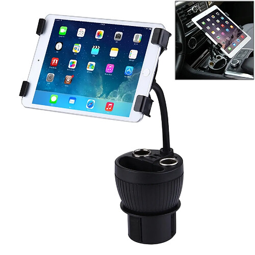 Wewoo Support de tasse de chargeur de voiture Olesson 2 en 1 PowerCup de téléphone / tablette + 2.1A / 1A ports Dual-USB allume-cigare de