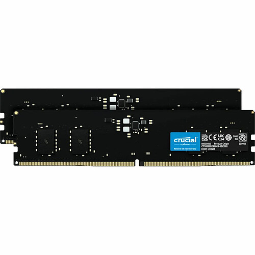 Mémoire RAM Crucial DDR5 SDRAM DDR5 16 GB CL40