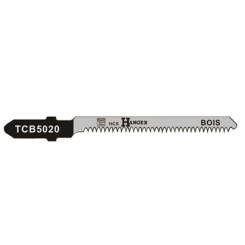 5 lames pour scie sauteuse (TCB5020) - HANGER - 150217