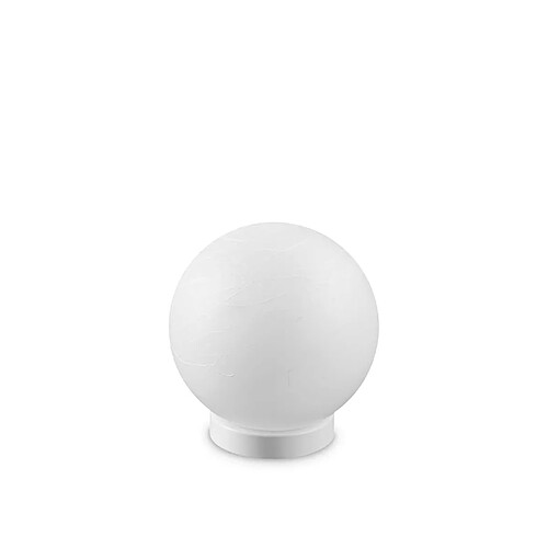 Ideal Lux Lampe de table Globe Blanc 20cm