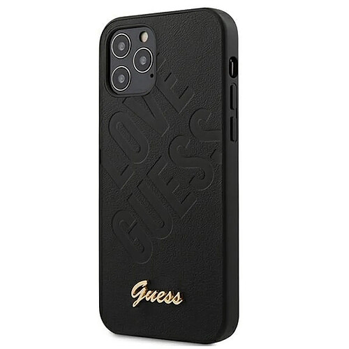 Caseink Coque Guess ? GUHCP12SPUILGBK iPhone 12 MINI Noir