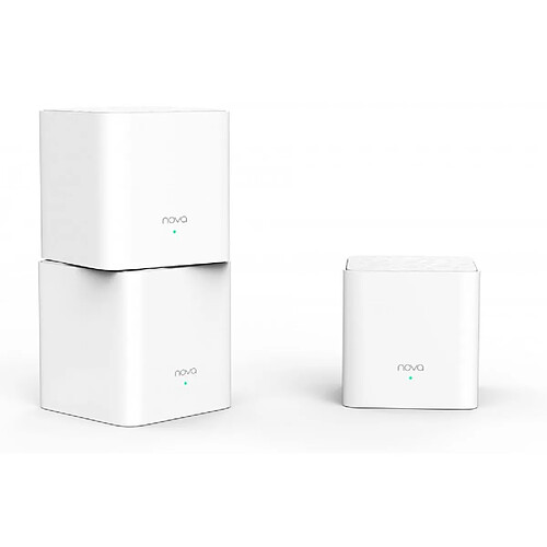 Router Tenda Nova MW3 3 Pack WiFi Mesh System Dual Band Bianco