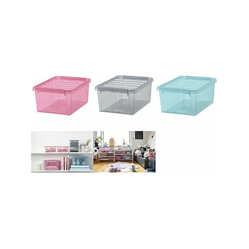 smartstore Boîte de rangement COLOUR 15, 14 litres, gris ()