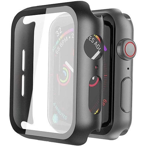 INF Protecteur d'écran Apple Watch 4/5/6 (44 mm) Apple Watch SE (44 mm) verre trempé Noir