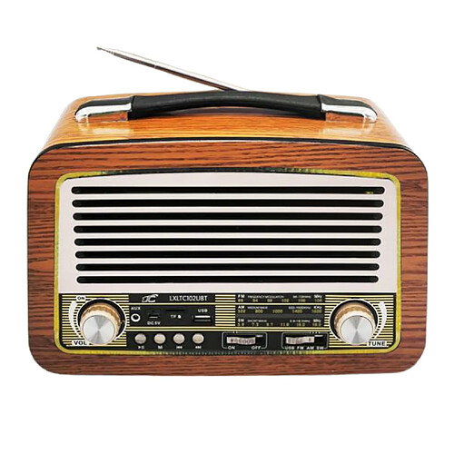 Radio portable FM AM Olza Retro avec éclairage