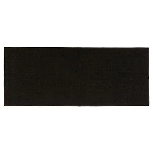 Tapis Uni Anti-dérapant Protect 50x120cm Noir