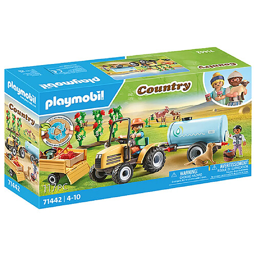 Playmobil® 71442 Fermier avec tracteur et citerne