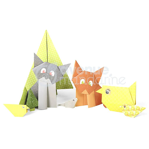 Avenue Mandarine Boîte créative Origami Initiation