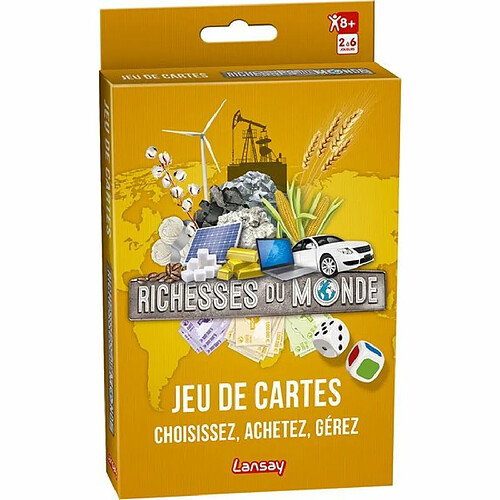 Ludendo Richesses du monde - Jeu de cartes