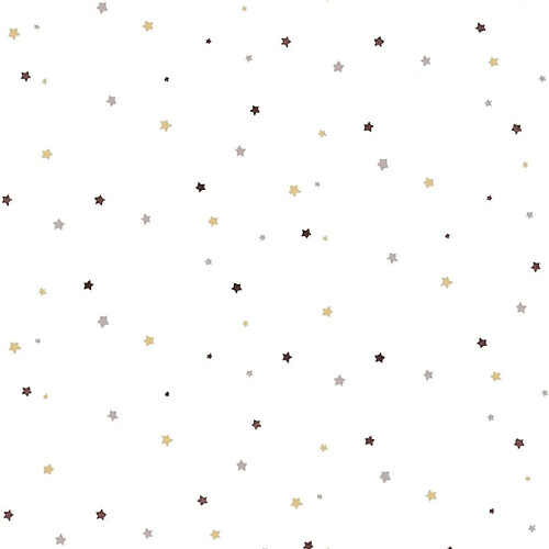 Noordwand Papier peint Mondo baby Little Stars Beige et blanc