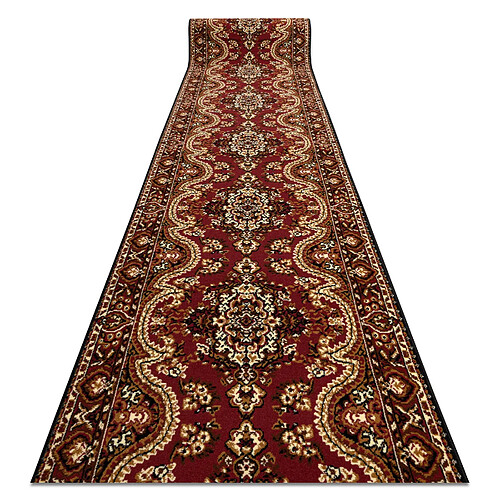 RUGSX TAPIS DE COULOIR BCF WIOSNA bordeaux 100 cm 100x250 cm