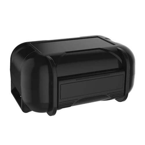 Wewoo Coque Protection Boîte de rangement pour écouteurs portable en résine ABS KZ imperméable et antichoc (Noir)