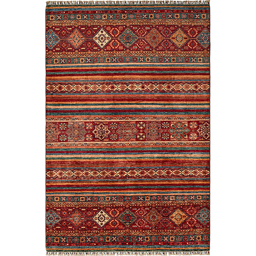 Vidal Tapis de laine 290x194 multicolore Torkman