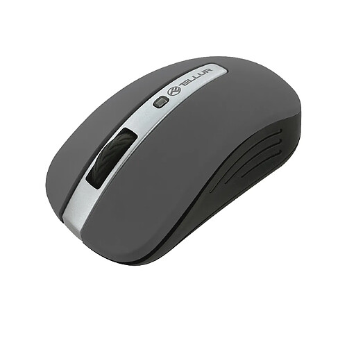 Souris sans fil Tellur Basic, LED, gris foncé