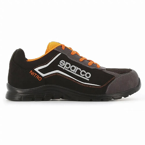 S 24 Bossi Industrie Chaussure basse S3 Sparco Nitro S24 - orange et noir - taille 43 - NITRO 07522 NRGR - 43