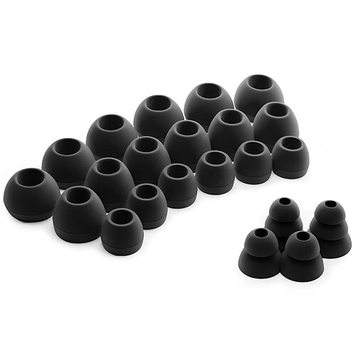 OKULI 22 x Écouteurs en Silicone Embouts d'oreilles pour Casque Écouteurs (Petit, Moyen, Grand)