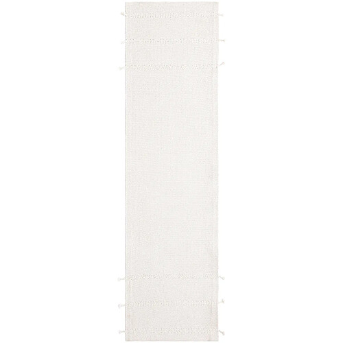 Hadorn Tapis - 290x80 - Blanc - Juniper Solid