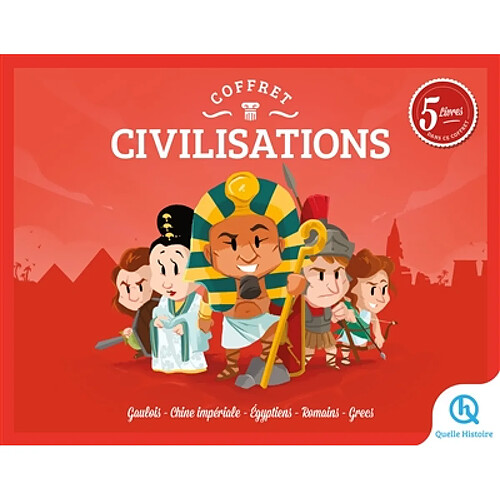 Coffret civilisations : 5 livres